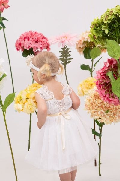 bbbbbbbbbbΒαπτιστικά ρούχα κορίτσι Bambolino Dorothea