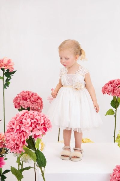 bbbbbbbbbbΒαπτιστικά ρούχα κορίτσι Bambolino Dorothea