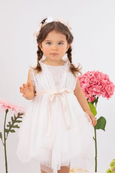 bbbbbbbbbbΒαπτιστικά ρούχα κορίτσι Bambolino Olympia