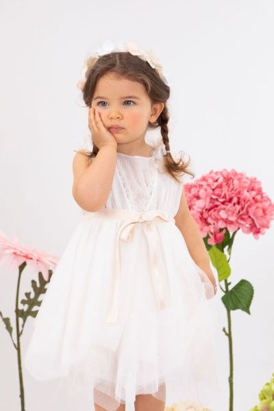 bbbbbbbbbbΒαπτιστικά ρούχα κορίτσι Bambolino Olympia