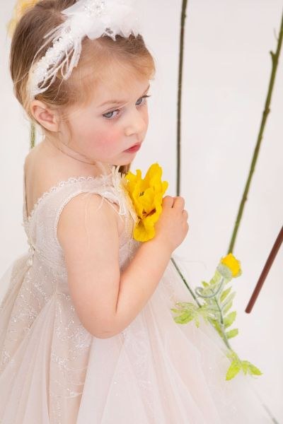 bbbbbbbbbbΒαπτιστικά ρούχα κορίτσι Bambolino Venetia