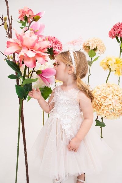 bbbbbbbbbbΒαπτιστικά ρούχα κορίτσι Bambolino Venetia