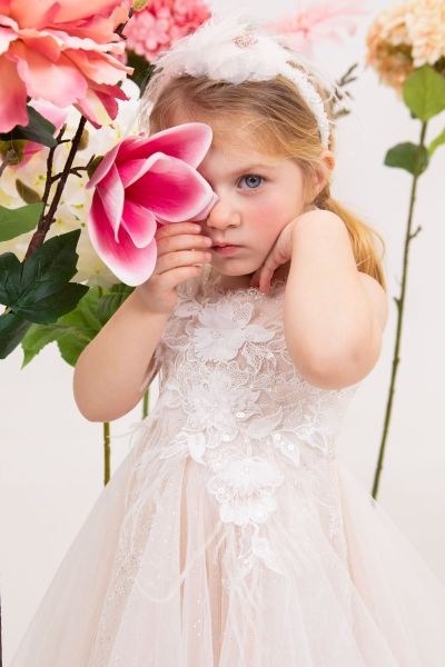 bbbbbbbbbbΒαπτιστικά ρούχα κορίτσι Bambolino Venetia