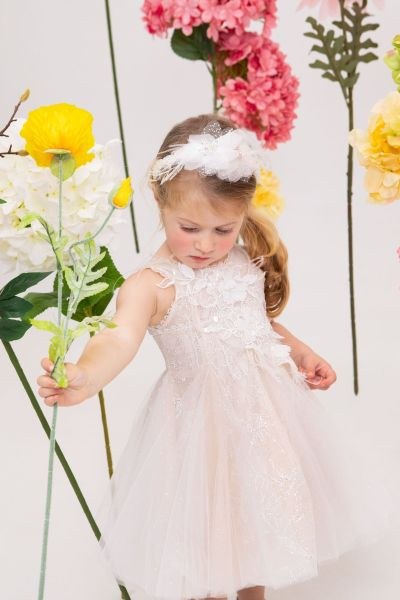 bbbbbbbbbbΒαπτιστικά ρούχα κορίτσι Bambolino Venetia