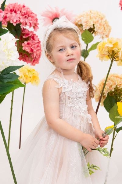 bbbbbbbbbbΒαπτιστικά ρούχα κορίτσι Bambolino Venetia