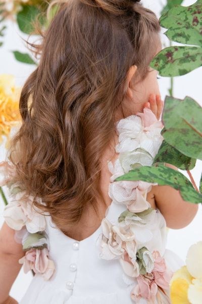 bbbbbbbbbbΒαπτιστικά ρούχα κορίτσι Bambolino Ilektra