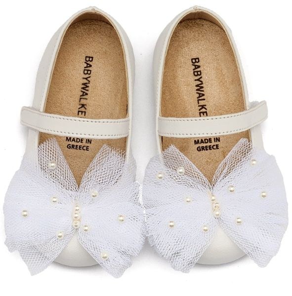 bbbbbbbbbbΒαπτιστικά παπούτσια για κορίτσι Babywalker BS.3589
