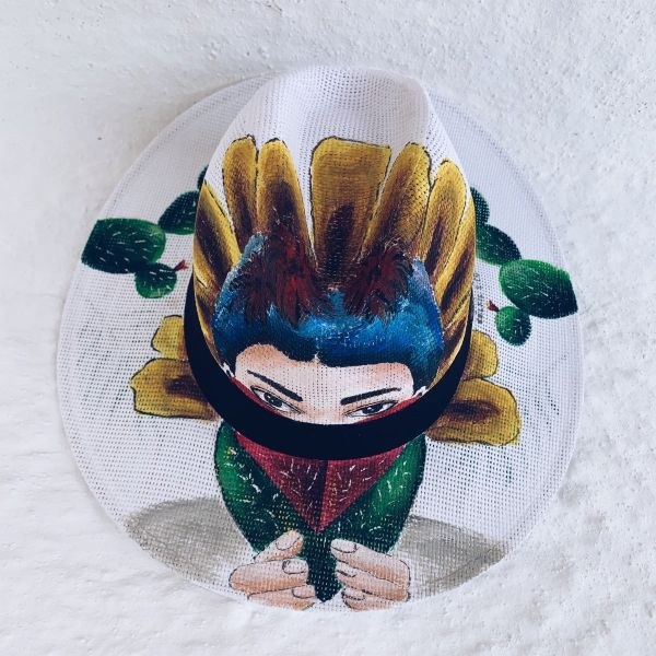 bbbbbbbbbbCactus girl panama hat