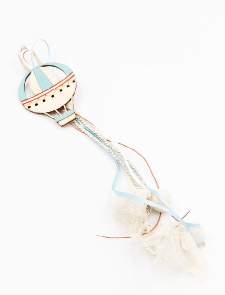 bbbbbbbbbbΜπομπονιέρα βάπτισης αερόστατο