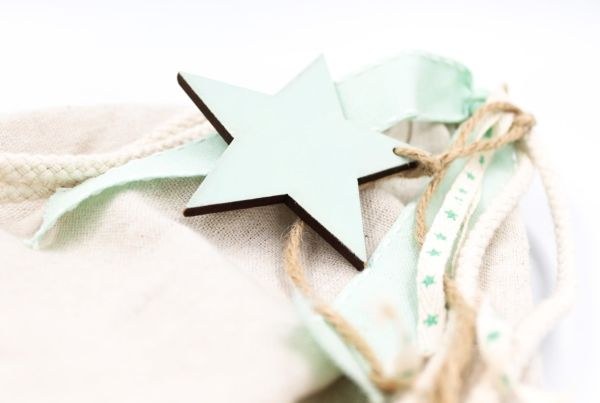 bbbbbbbbbbΜπομπονιέρα βάπτισης πουγκί