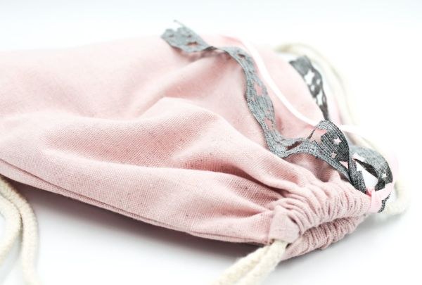 bbbbbbbbbbΜπομπονιέρα βάπτισης πουγκί πλάτης