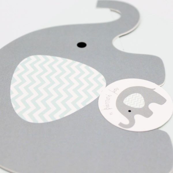 bbbbbbbbbbΠροσκλητήρια βάπτισης Ελεφαντάκι