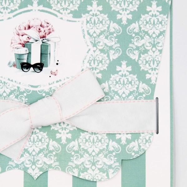 bbbbbbbbbbΠροσκλητήριo Βάπτισης Tiffany's -B1808