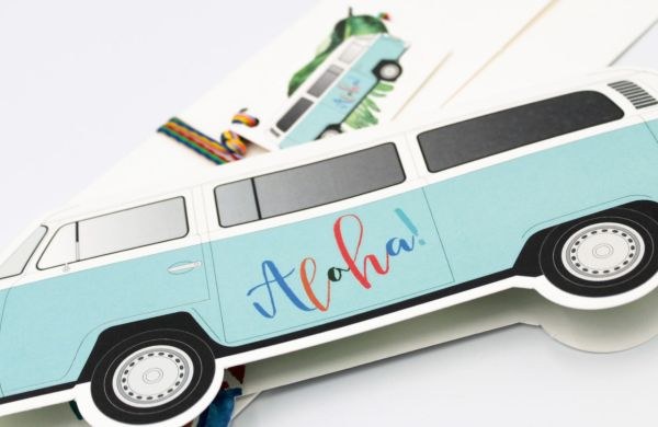 bbbbbbbbbbΠροσκλητήρια βάπτισης Βαν Aloha