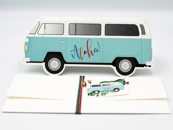 bbbbbbbbbbΠροσκλητήρια βάπτισης Βαν Aloha