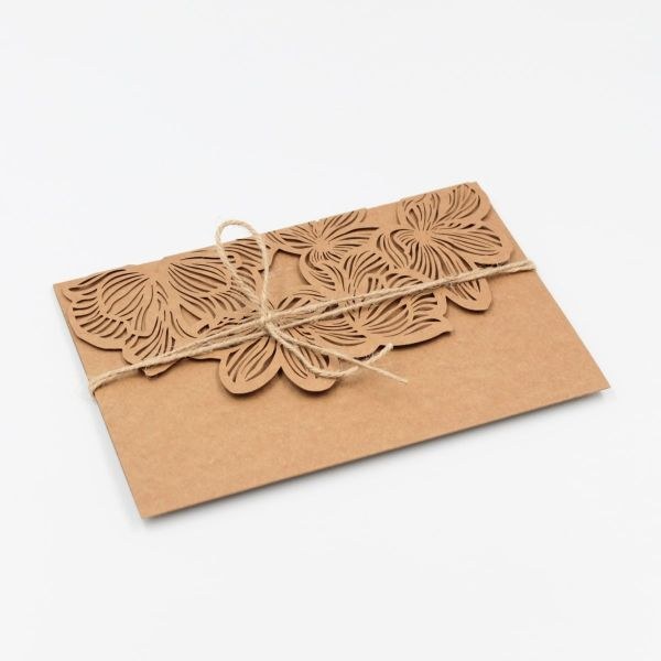 bbbbbbbbbbΠροσκλητήρια γάμου Laser Cut