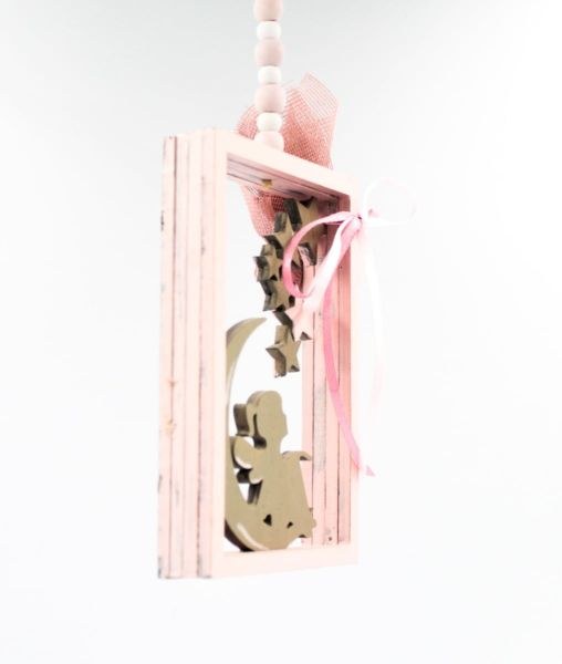 bbbbbbbbbbΜπομπονιέρα βάπτισης καδράκι