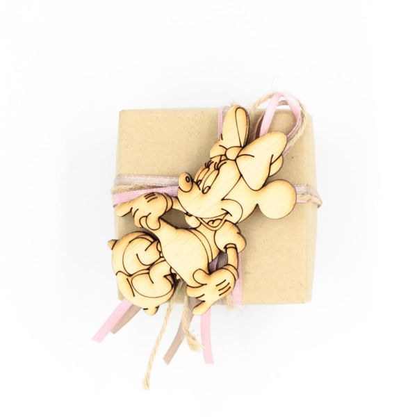 bbbbbbbbbbΜπομπονιέρα βάπτισης κουτί χάρτινο κραφτ