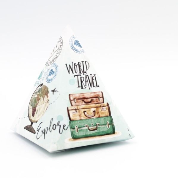 bbbbbbbbbbΜπομπονιέρα Βάπτισης Πυραμίδα