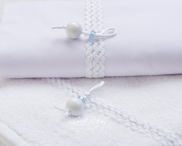 bbbbbbbbbbΛαδόπανα βάπτισης Lina Baby Θαλάσσια Κύματα