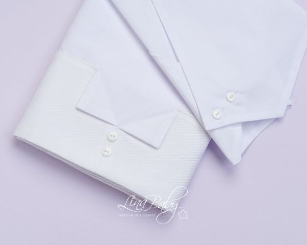 bbbbbbbbbbΛαδόπανα βάπτισης Lina Baby Σμόκιν