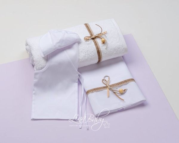 bbbbbbbbbbΛαδόπανα βάπτισης Lina Baby Κεφαλονιά