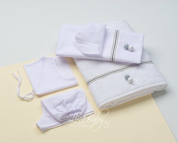 bbbbbbbbbbΛαδόπανα βάπτισης Lina Baby Mateo