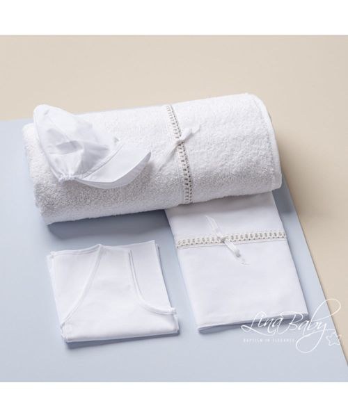 bbbbbbbbbbΛαδόπανα βάπτισης Lina Baby Ιθάκη