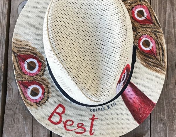 bbbbbbbbbbPeacock panama hat