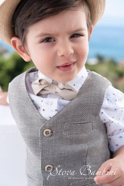 bbbbbbbbbbΒαπτιστικά ρούχα για αγόρι Stova Bambini SS22 B6-6-9M