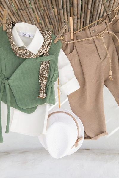 bbbbbbbbbbΒαπτιστικά ρούχα για αγόρι Bambolino Molina