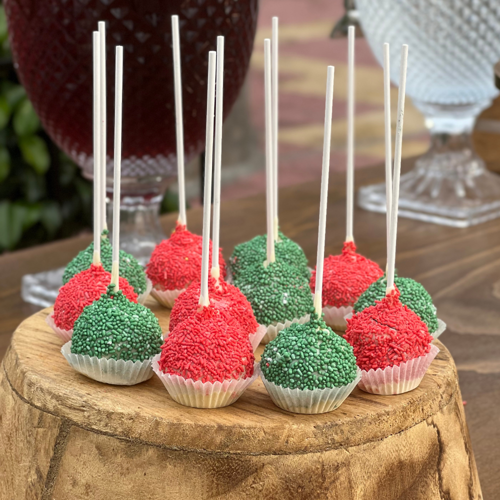 Candy bar βάπτισης για Χριστούγεννα