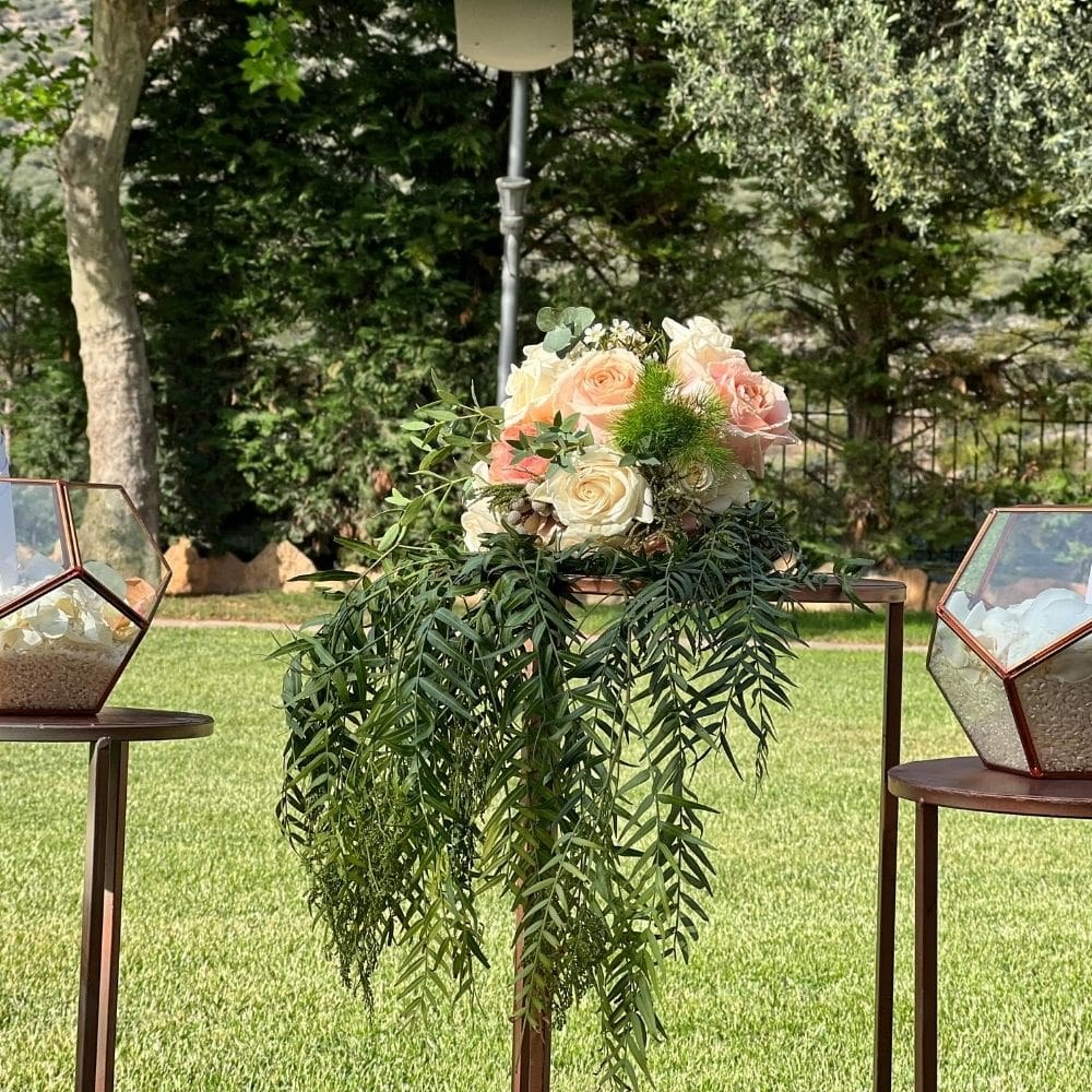 Ο στολισμός γάμου του Ανδρέα και της Ελισσάβετ