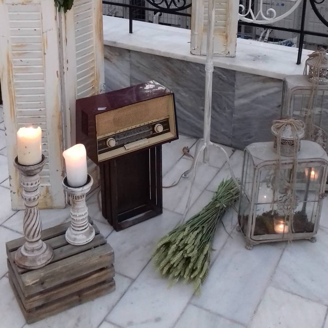 Ο στολισμός γάμου του Θανάση και της Μαρίας