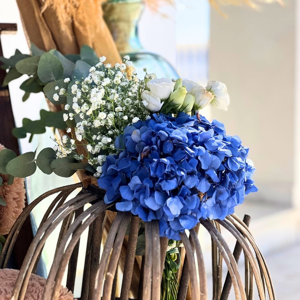 Στολισμός βάπτισης για αγόρι με θέμα το αρκουδάκι