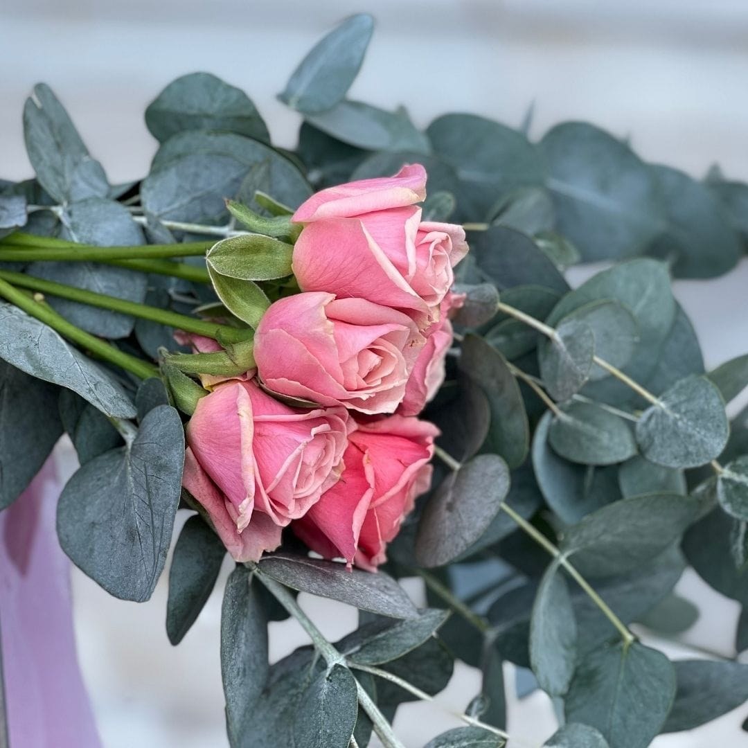 Στολισμός βάπτισης για κορίτσι με λουλούδια