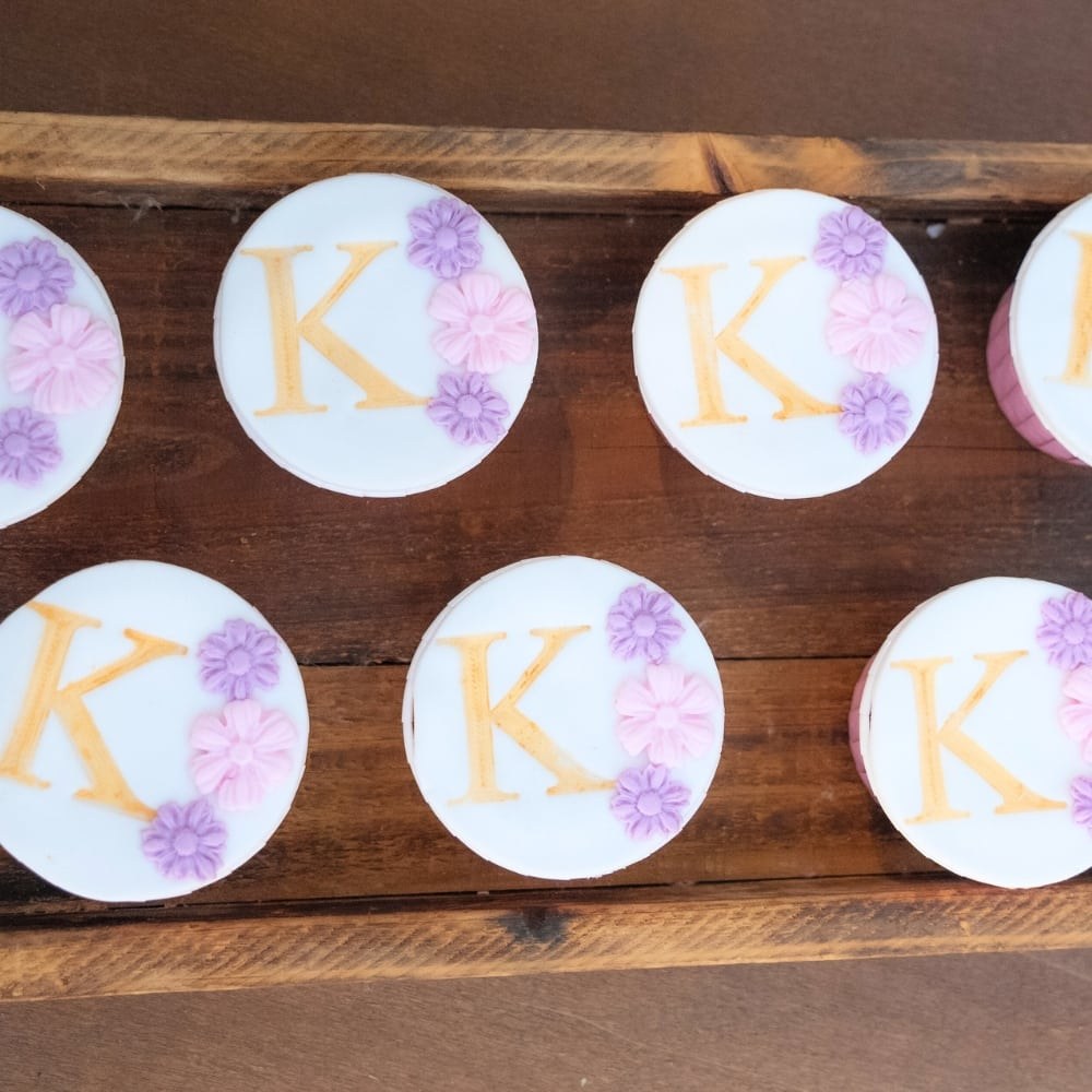 Candy bar βάπτισης για κορίτσι με boho στοιχεία