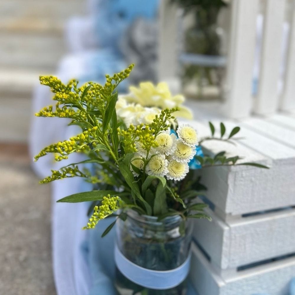 Στολισμός βάπτισης για αγόρι του Σωκράτη - Θέμα βάπτισης το ελεφαντάκι