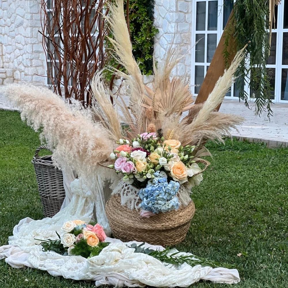 Στολισμός γάμου - Boho style