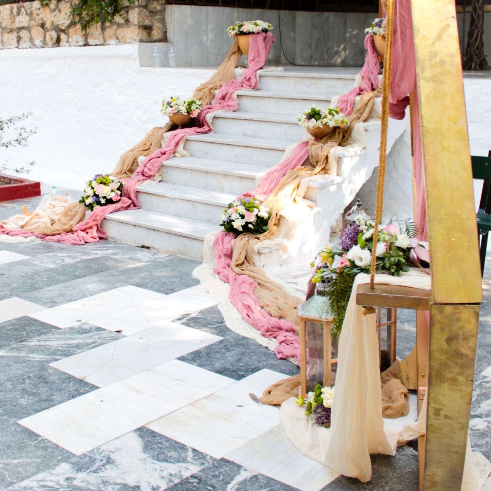 Ο στολισμός γάμου του Γρηγόρη και της Κωνσταντίνας