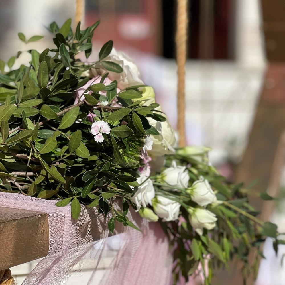 Στολισμός βάπτισης της Εύας-Πένυς-Θέμα γεωμετρικά σχήματα 