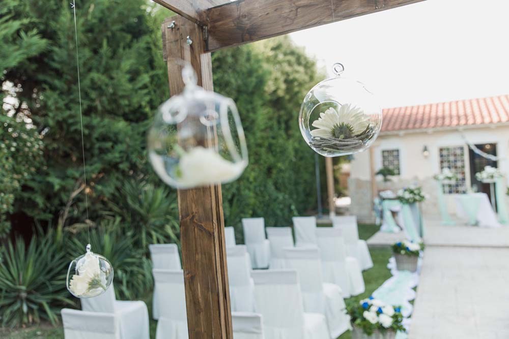 Ο στολισμός γάμου του Κώστα και της Αντωνίας