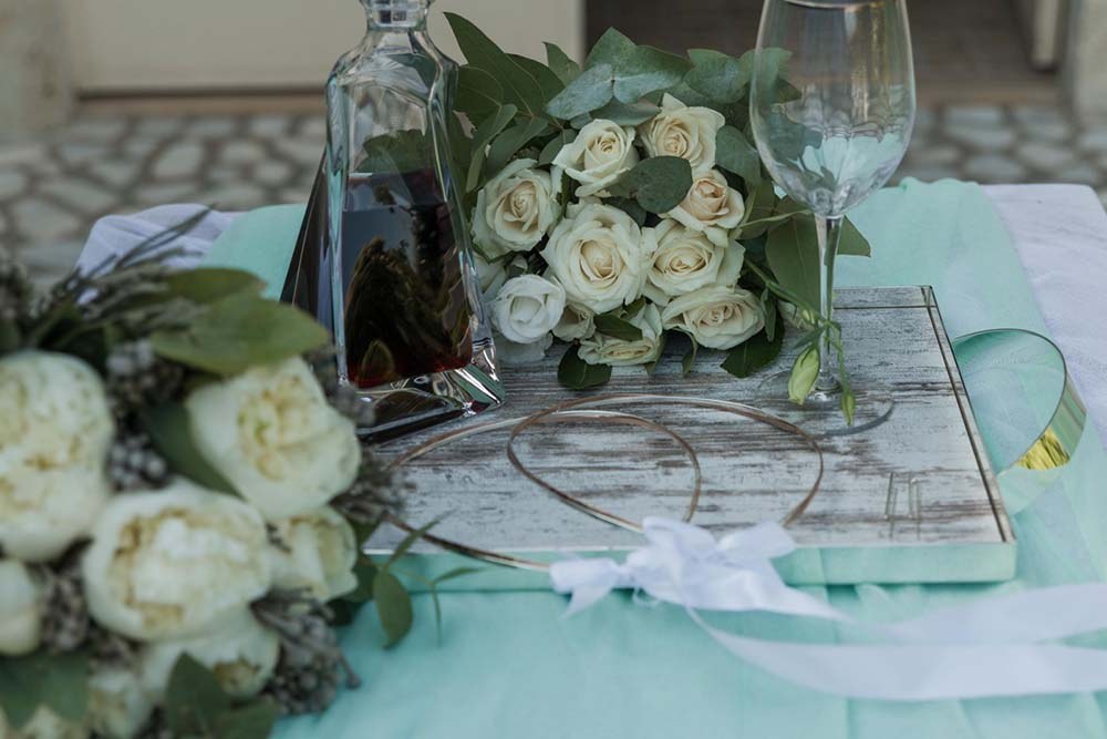 Ο στολισμός γάμου του Κώστα και της Αντωνίας