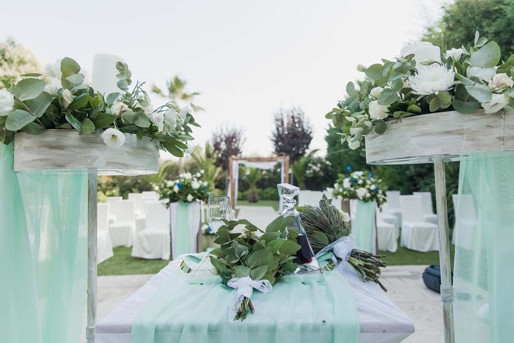 Ο στολισμός γάμου του Κώστα και της Αντωνίας