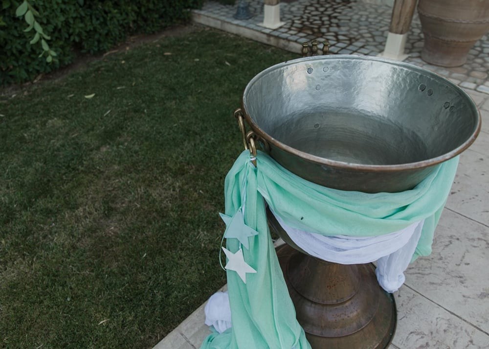 Ο στολισμός γάμου του Κώστα και της Αντωνίας