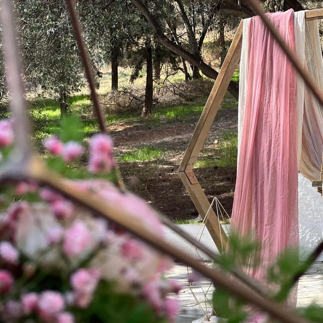 Στολισμός βάπτισης για κορίτσι - Θέμα βάπτισης πολύγωνο