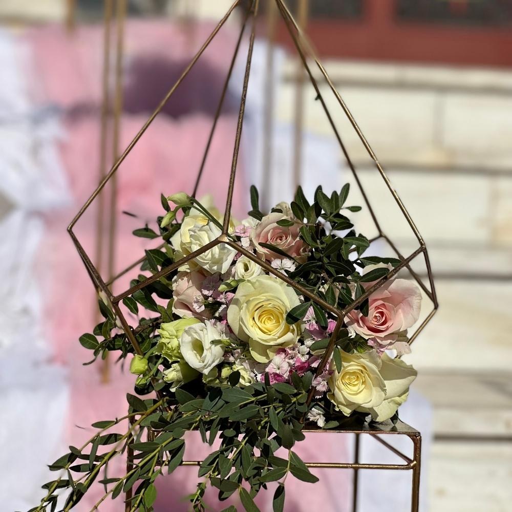 Στολισμός βάπτισης της Εύας-Πένυς-Θέμα γεωμετρικά σχήματα 