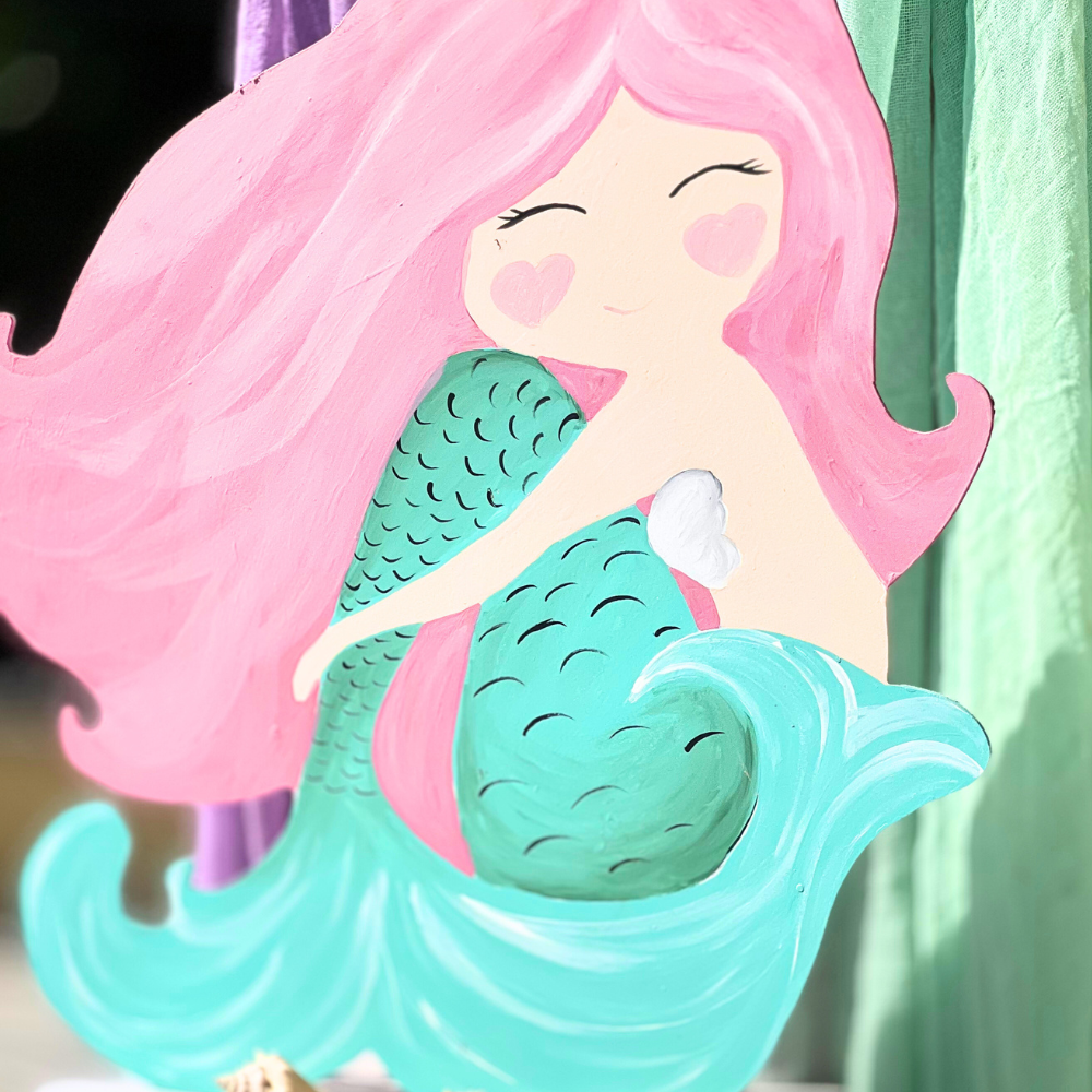 Στολισμός βάπτισης για αγόρι με θέμα την γοργόνα