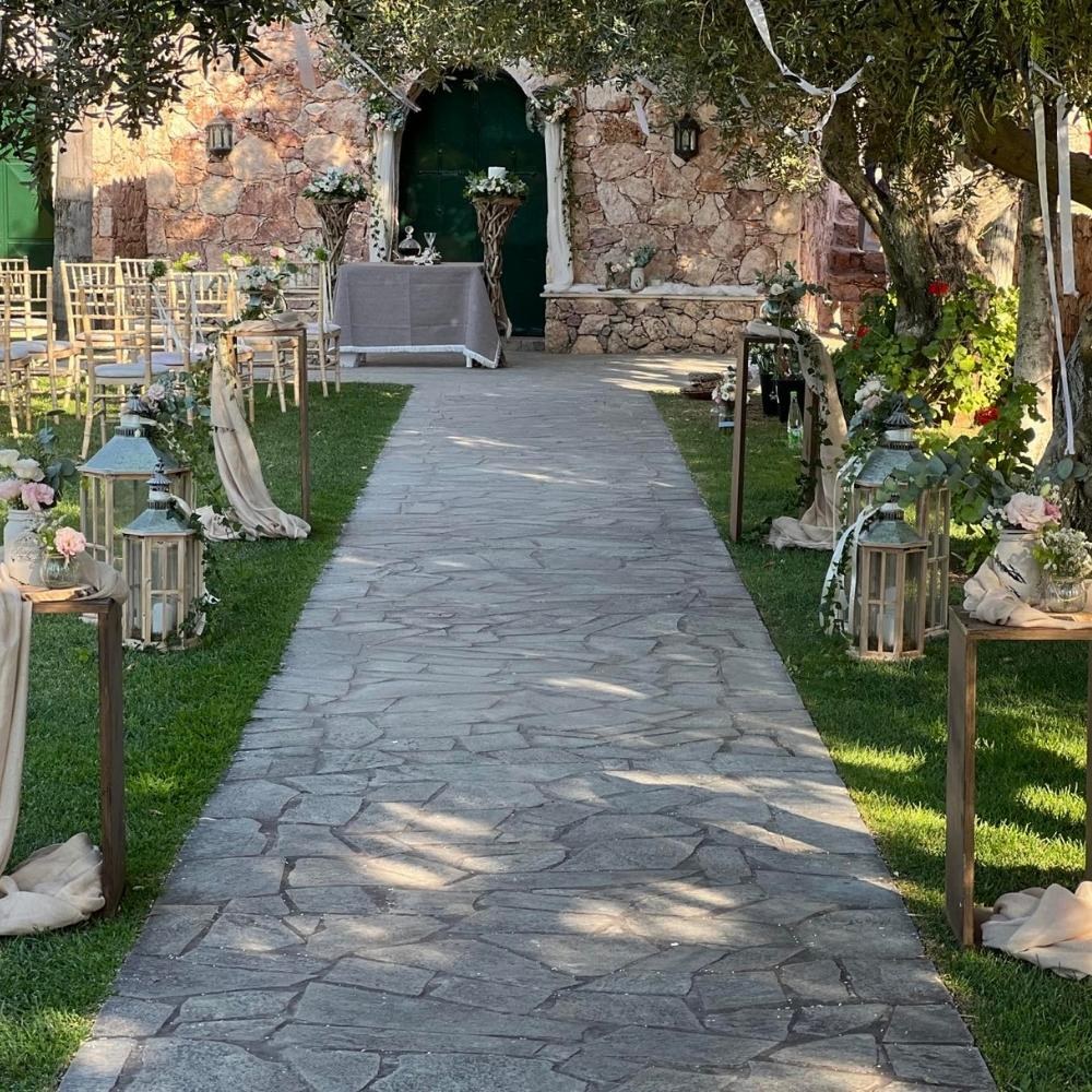 Διακόσμηση γάμου rustic