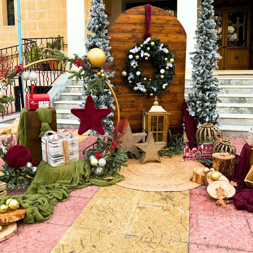 Στολισμός βάπτισης Χριστούγεννα